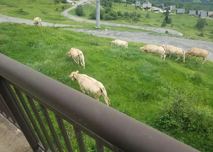Vue Panoramique Sur Les Pyrenees Appartement Saint-Lary-Soulan